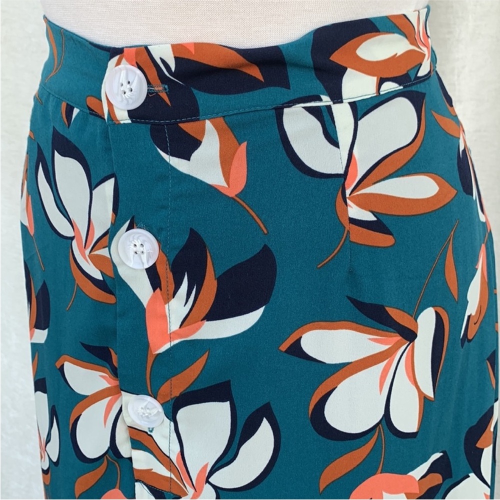 Modcloth Radiant Array Ruffled A-Line Floral Midi… - image 3